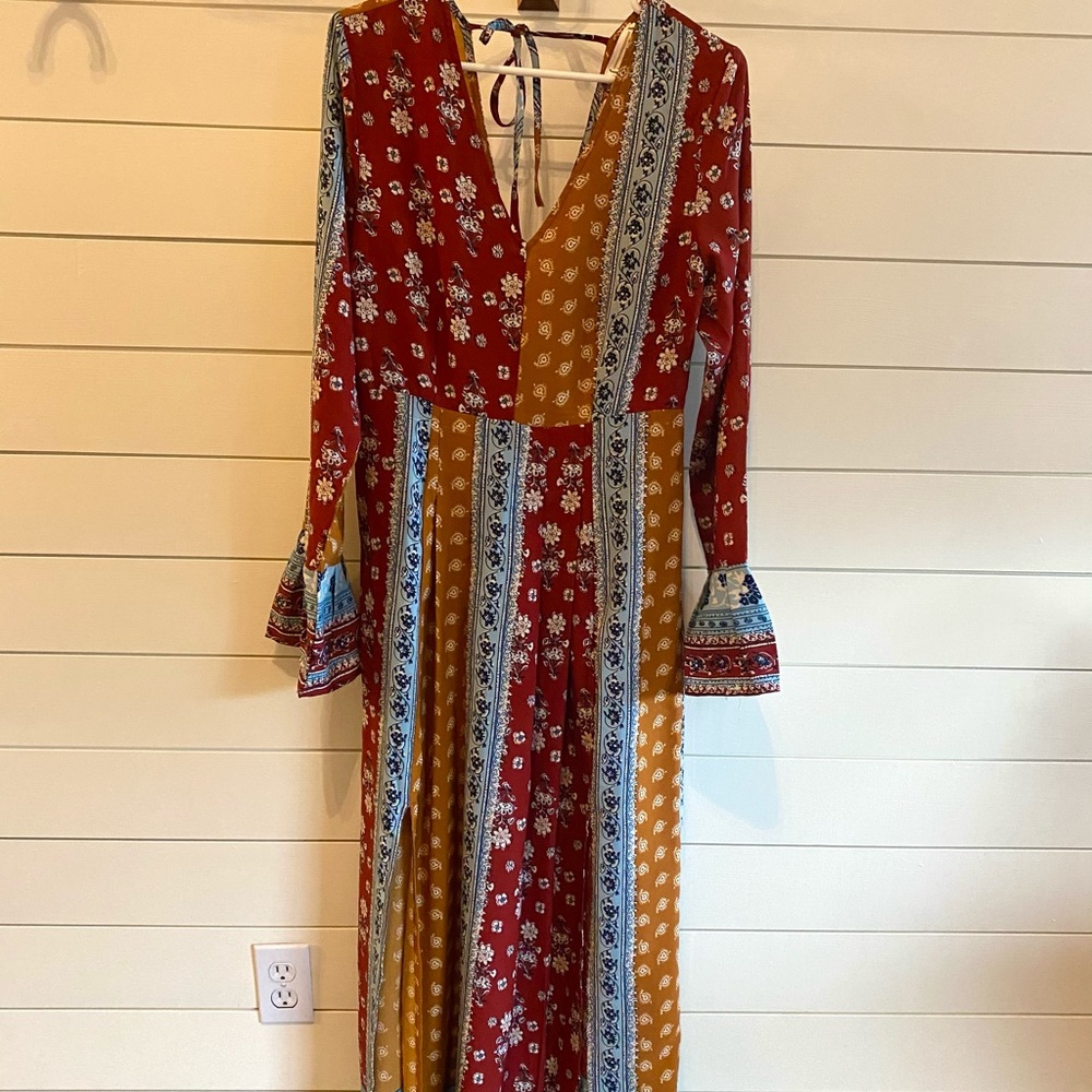 Boutique Fall Maxi Dress